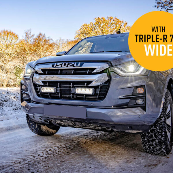 Σετ γρίλιας για Isuzu D-MAX (2021-2022) με Triple-R 750 Wide 9240 Lumens Lazerlamps