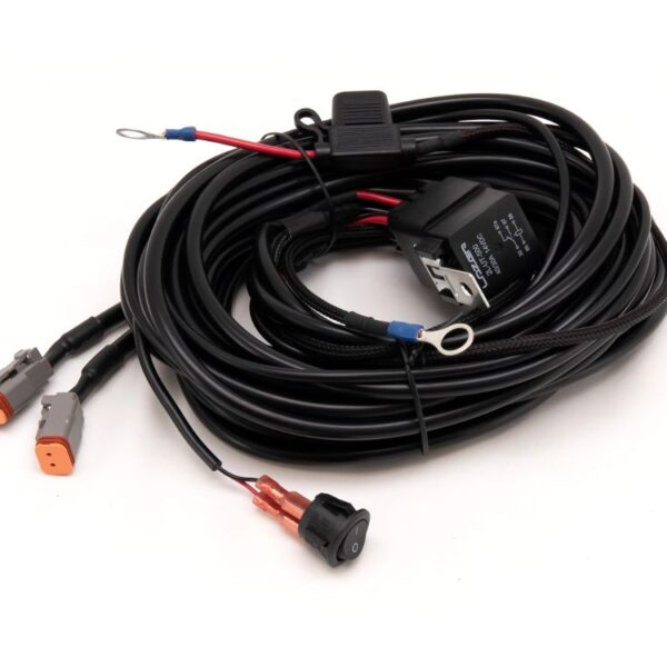 Καλωδίωση δύο προβολέων 2-Pin Deutsch DT (12V) Lazerlamps