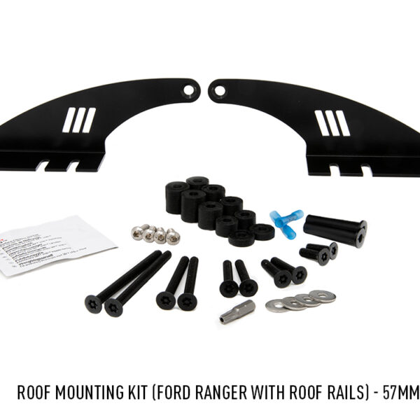 Κίτ τοποθέτησης οροφής – Ford Ranger (με ράγες οροφής) – 57mm ύψος για T24 Lazerlamps