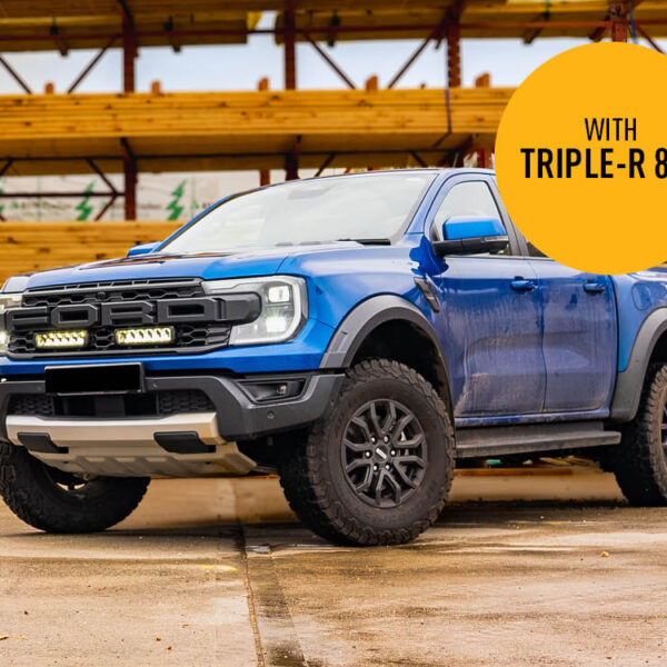 Σετ γρίλιας για Ford Ranger Raptor (2023+) με Triple-R 850 Std 13860 Lumens Lazerlamps