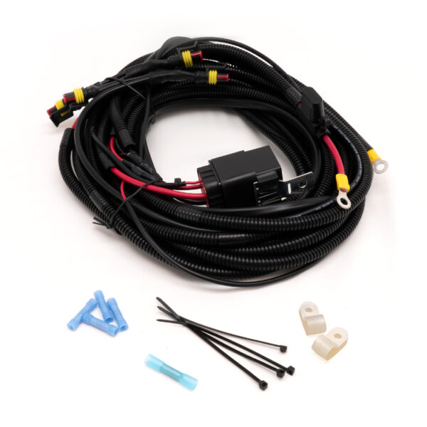 Καλωδίωση τεσσάρων προβολέων (2-Pin, Superseal, 12V) με ακροδέκτες Lazerlamps