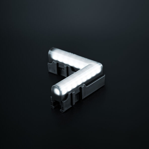 Φώς Θέσης Freedom Dark Line Γωνιακό Λευκό Strands