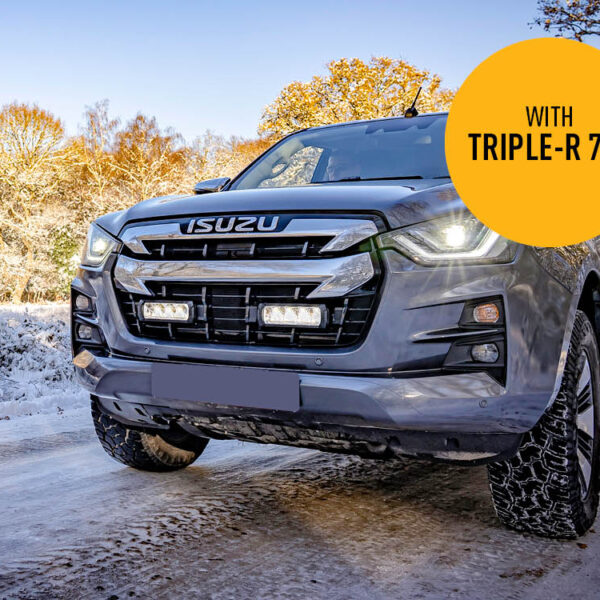 Σετ γρίλιας για Isuzu D-MAX (2021-2022) με Triple-R 750 Std 9240 Lumens Lazerlamps