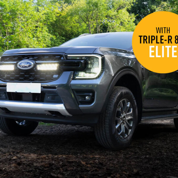 Σετ γρίλιας για Ford Ranger Wildtrak (2023+) με Triple-R 850 Elite 16136 Lumens Lazerlamps