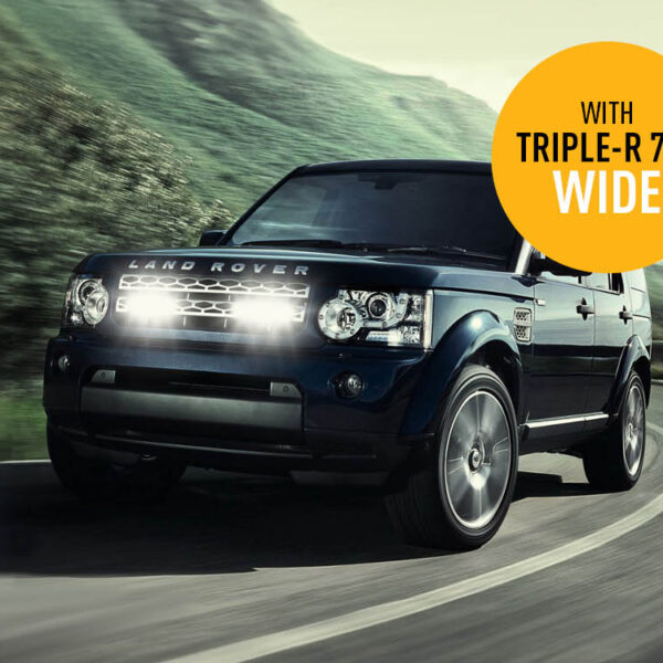 Σετ γρίλιας για Land Rover Discovery 4 (2009-2013) με Triple-R 750 Wide 9240 Lumens Lazerlamps