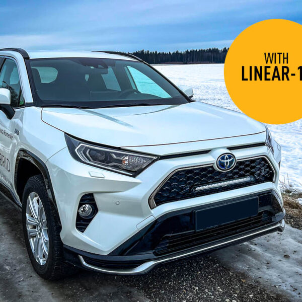 Σετ τοποθέτησης γρίλιας για Toyota Rav4 Plug-In Hybrid (2020+) - Linear 18 Std 6750 Lumens Lazerlamps