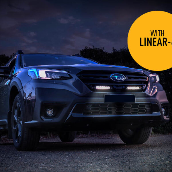 Σετ τοποθέτησης γρίλιας για Subaru Outback (2020-2022) με Linear 6 Std 4500 Lumens Lazerlamps