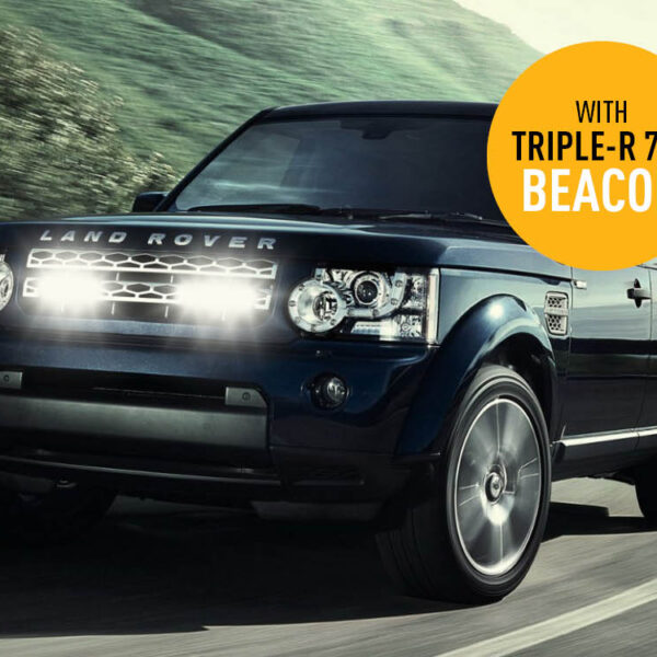 Σετ γρίλιας για Land Rover Discovery 4 (2009-2013) με Triple-R 750 BCN 10800 Lumens Lazerlamps