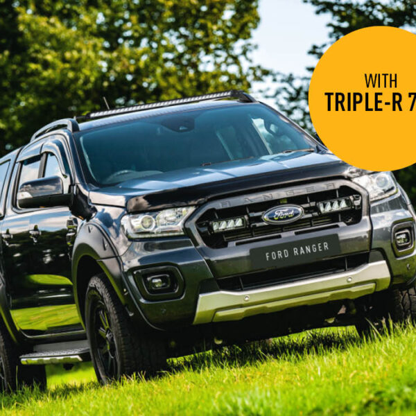 Σέτ τοποθέτησης γρίλιας για Ford Ranger (2019-2022) με Triple-R 750 Std 9240 Lumens Lazerlamps