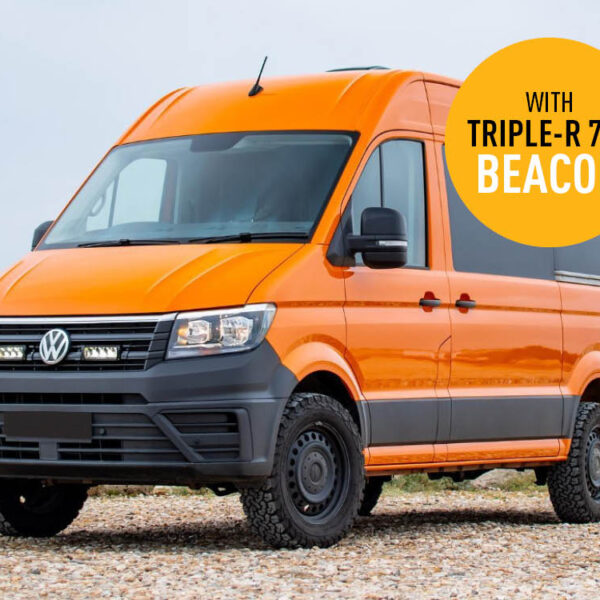 Σετ γρίλιας για VW Crafter (2017+) με Triple-R 750 BCN 10800 Lumens Lazerlamps