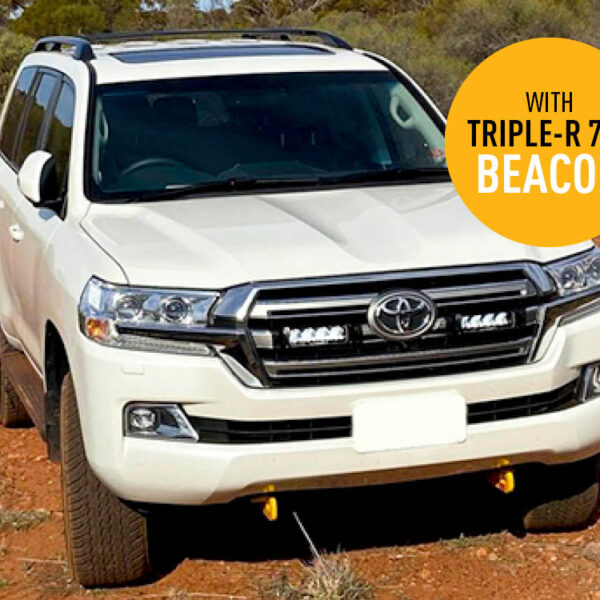 Σετ τοποθέτησης γρίλιας για Toyota Landcruiser 200 (2015-2021) με Triple-R 750 BCN 10800 Lumens Lazerlamps