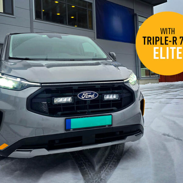 Σετ γρίλιας για Ford Transit Custom Trail (2024+) με Triple-R 750 Elite 10136 Lumens Lazerlamps