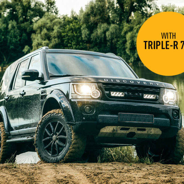 Σετ γρίλιας για Land Rover Discovery 4 (2014-2016) με Triple-R 750 Std 9240 Lumens Lazerlamps