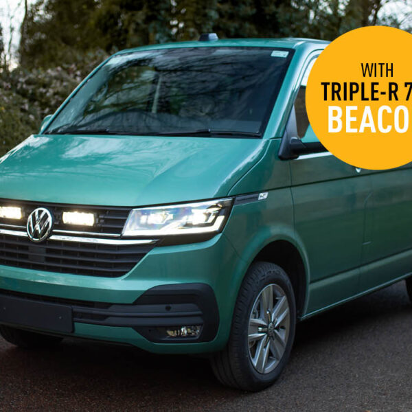 Σέτ γρίλιας για VW Transporter T6.1 (2019+) με Triple-R 750 (Με Φώτα θέσης και Φάρο) 10800 Lumens Lazerlamps