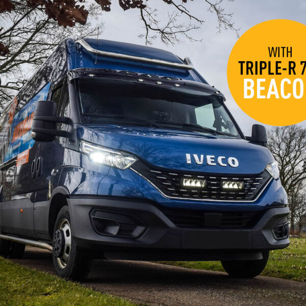 Σέτ τοποθέτησης γρίλιας για Iveco Daily (2019-2021) με Triple-R 750 (Με Φώτα θέσης και Φάρο) 10800 Lumens Lazerlamps