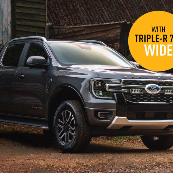 Σετ γρίλιας για Ford Ranger Platinum (2023+) με Triple-R 750 Wide 9240 Lumens Lazerlamps