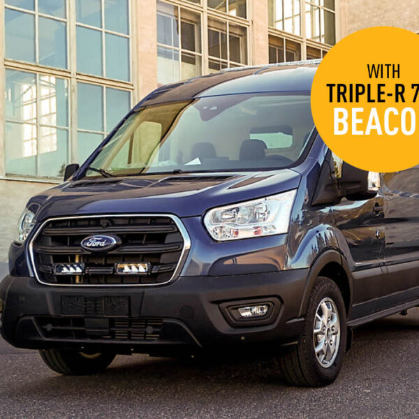 Σέτ τοποθέτησης γρίλιας για Ford Transit (2019+) με Triple-R 750 (Με Φώτα θέσης και Φάρο) 10800 Lumens Lazerlamps