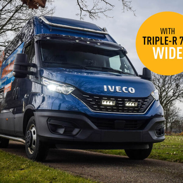 Σέτ τοποθέτησης γρίλιας για Iveco Daily (2019-2021) με Triple-R 750 Wide 9240 Lumens Lazerlamps
