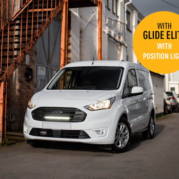 Σετ γρίλιας για Ford Transit Connect (2018-2021) με Glide Elite PL 12800 Lumens Lazerlamps