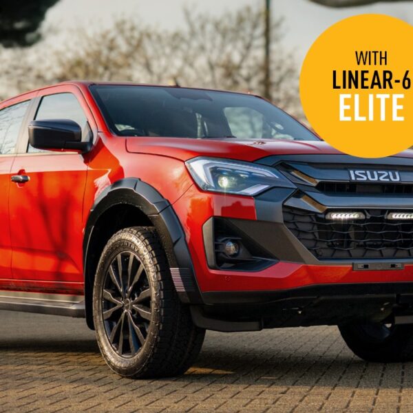 Σετ γρίλιας για Isuzu D-Max (2025+) με Linear 6 Elite 8100 Lumens Lazerlamps