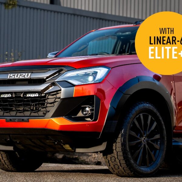 Σετ γρίλιας για Isuzu D-Max (2025+) με Linear 6 Elite+ 14200 Lumens Lazerlamps