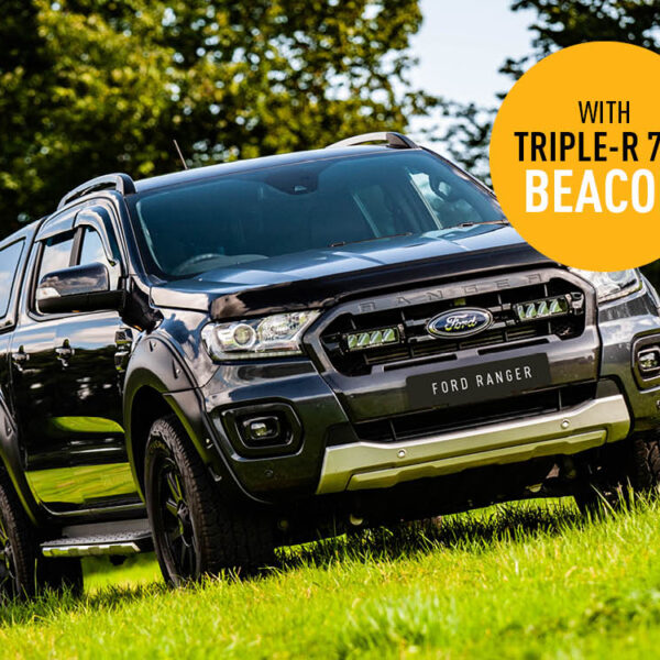 Σέτ τοποθέτησης γρίλιας για Ford Ranger (2019-2022) με Triple-R 750 BCN 10800 Lumens Lazerlamps