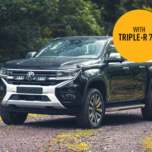 Σέτ τοποθέτησης γρίλιας για VW Amarok (2023+) με Triple-R 750 Std 9240 Lumens Lazerlamps