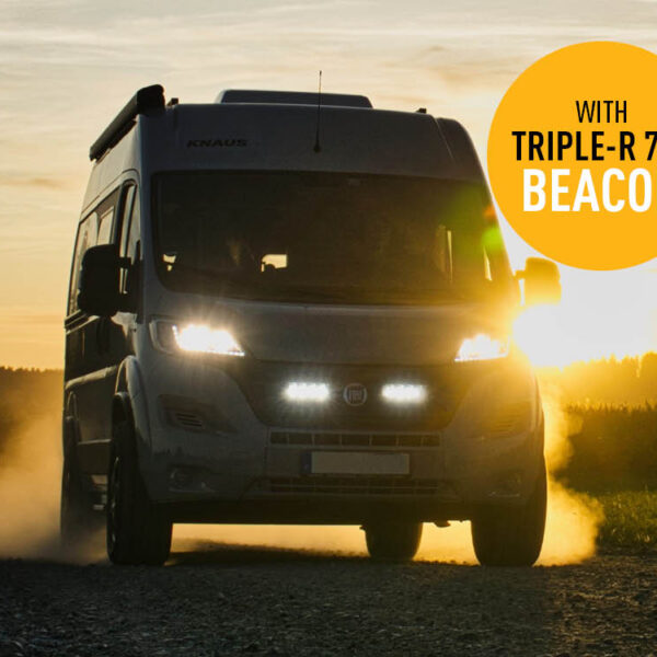 Σετ τοποθέτησης γρίλιας Fiat Ducato (2014-2021) με Triple-R 750 (Με Φώτα θέσης και Φάρο) 10800 Lumens Lazerlamps