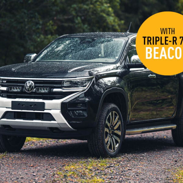 Σέτ τοποθέτησης γρίλιας για VW Amarok (2023+) με Triple-R 750 BCN 10800 Lumens Lazerlamps