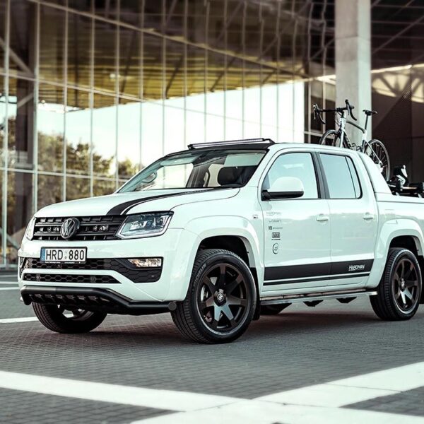 Σετ τοποθέτησης οροφής για VW Amarok 2010+ (χωρίς ράγες οροφής) με Linear 42 15750 Lumens Lazerlamps