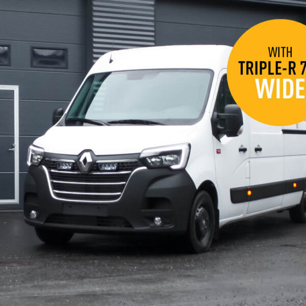 Σετ τοποθέτησης γρίλιας για Renault Master (2020-2023) με Triple-R 750 Wide 9240 Lumens Lazerlamps