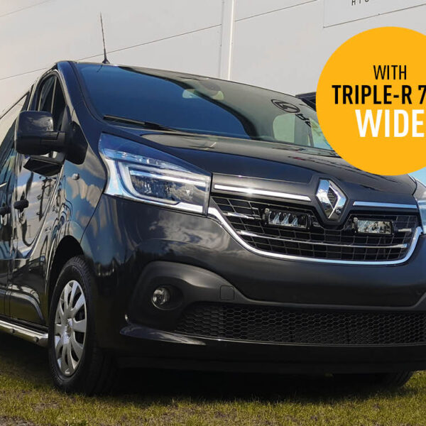 Σετ τοποθέτησης γρίλιας για Renault Trafic (2019-2022) Με Triple-R 750 Wide 9240 Lumens Lazerlamps