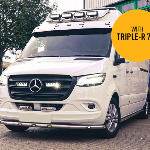Κιτ τοποθέτησης γρίλιας για Mercedes Sprinter (2018+) με Triple-R 750 Std (Με Φώτα θέσης) 9240 Lumens Lazerlamps