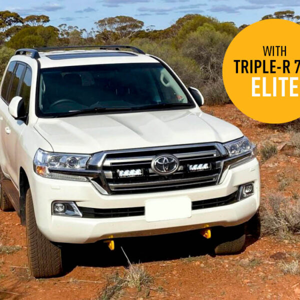 Σετ τοποθέτησης γρίλιας για Toyota Landcruiser 200 (2015-2021) με Triple-R 750 Elite 10136 Lumens Lazerlamps