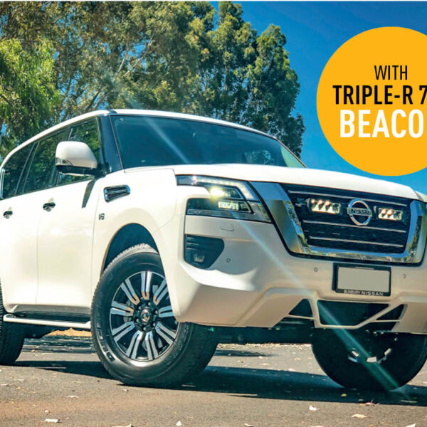 Σετ γρίλιας για Nissan Patrol Y62 Series 5 (2020-2022) Με Triple-R 750 (Με Φώτα θέσης και Φάρο) 10800 Lumens Lazerlamps