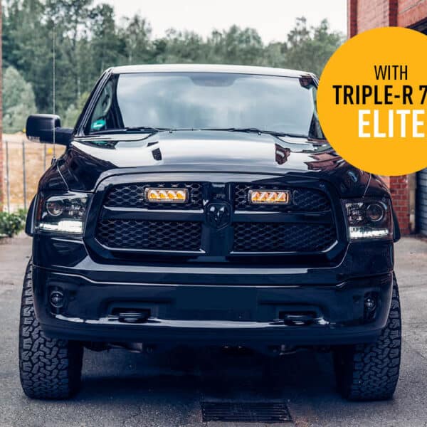 Σετ γρίλιας για RAM 1500 DS Series - Classic (2013+) με Triple-R 750 Elite 10136 Lumens Lazerlamps