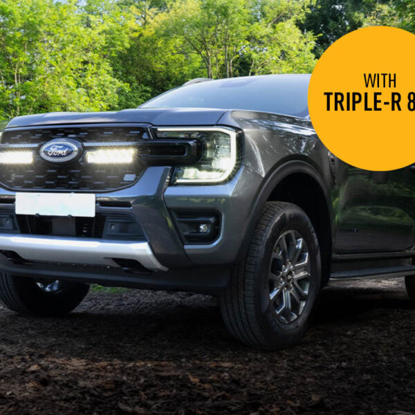 Σετ γρίλιας για Ford Ranger Wildtrak (2023+) με Triple-R 850 Std 13860 Lumens Lazerlamps