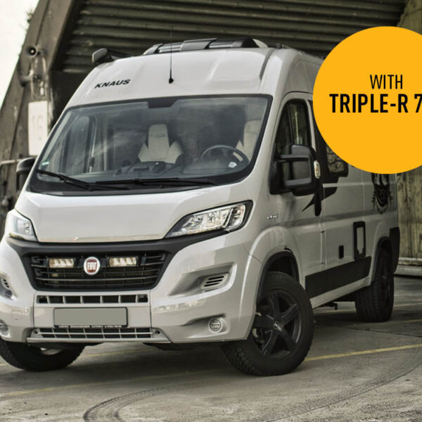 Σετ τοποθέτησης γρίλιας Fiat Ducato (2014-2021) με Triple-R 750 Std Με φώτα θέσης 9240 Lumens Lazerlamps