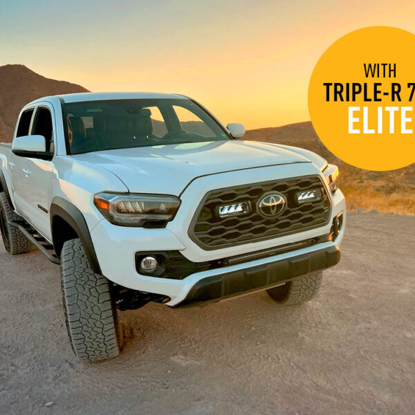 Σετ τοποθέτησης γρίλιας για Toyota Tacoma (2020-2023) Με Triple-R 750 Elite 10136 Lumens Lazerlamps