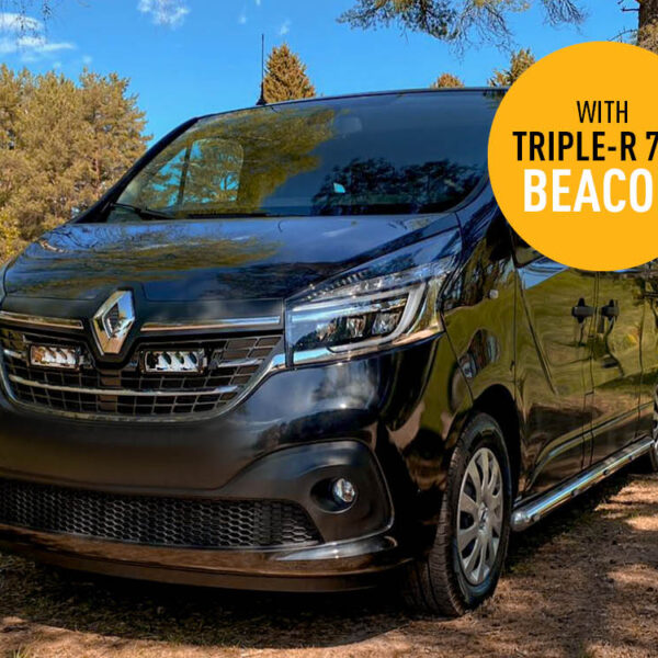 Σετ τοποθέτησης γρίλιας για Renault Trafic (2019-2022) Με Triple-R 750 (Με Φώτα θέσης και Φάρο) 10800 Lumens Lazerlamps