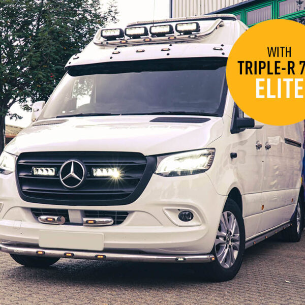 Κιτ τοποθέτησης γρίλιας για Mercedes Sprinter (2018+) με Triple-R 750 Elite 10136 Lumens Lazerlamps