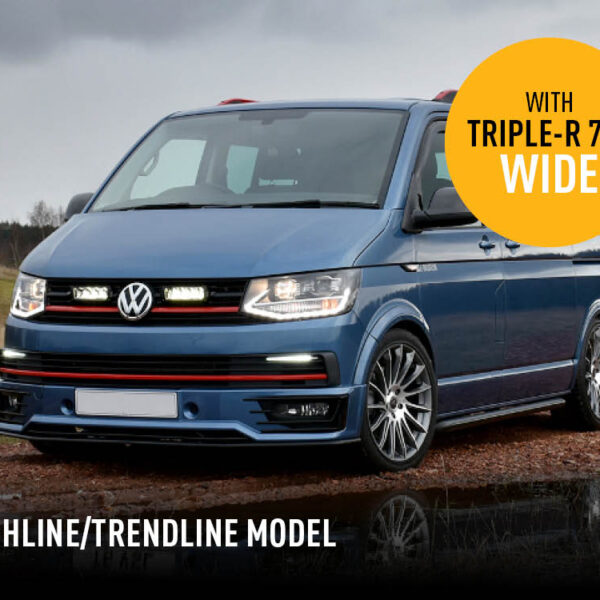 Σέτ γρίλιας για VW Transporter T6 (2016+) (Highline/Trendline) με Triple-R 750 Wide 9240 Lumens Lazerlamps