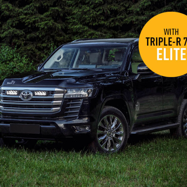 Σετ τοποθέτησης γρίλιας για Toyota Landcruiser 300 (2022+) με Triple-R 750 Elite 10136 Lumens Lazerlamps