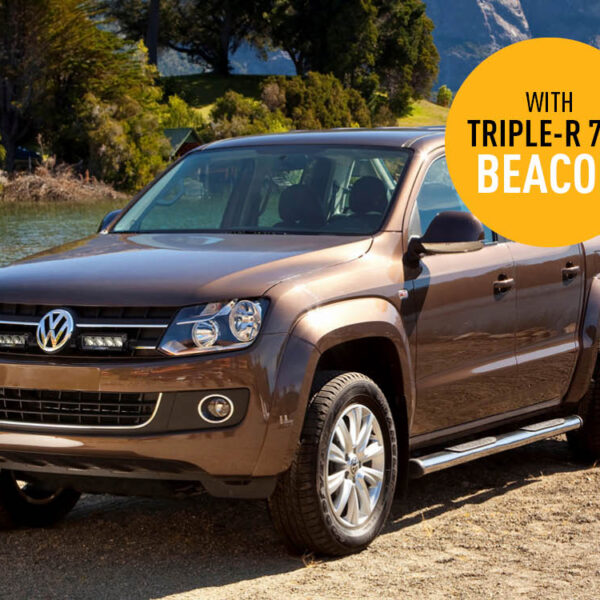 Σετ τοποθέτησης γρίλιας γιά VW Amarok (2011-2016) με Triple-R 750 (Με Φώτα θέσης και Φάρο) 10800 Lumens Lazerlamps