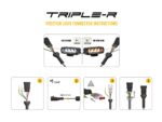 Μπάρα Led Triple-R 750 – Gen2 (με φώτα θέσης) 8.6" (230mm) 4620 Lumens Lazerlamps - Image 11
