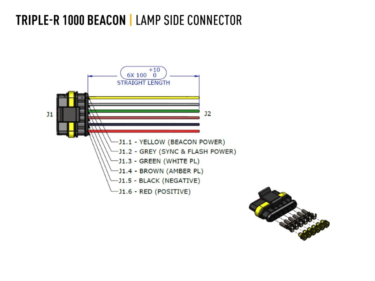 Μπάρα Led Triple-R 1000 Με φάρο 15.7" (410mm) 9240 Lumens Μαύρο Lazerlamps - Image 12
