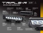 Μπάρα Led Triple-R 1000 (Με Έξυπνα φώτα πορείας) 15.7" (410mm) 11068 Lumens Lazerlamps - Image 6