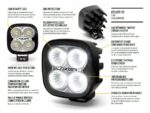 Φώε εργασίας Led Utility 25 3016 Lumens Lazerlamps - Image 5