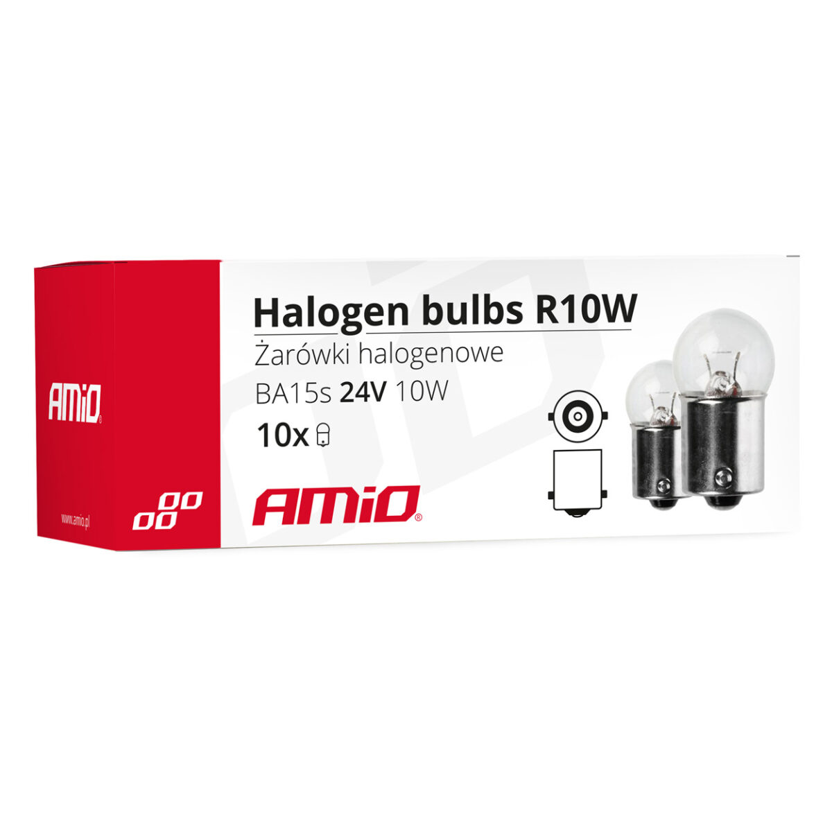 R10W 24V 10W BA15s (ΦΟΥΝΤΟΥΚΙ) ΑΛΟΓΟΝΟΥ AMIO - 10 ΤΕΜ. - Image 3