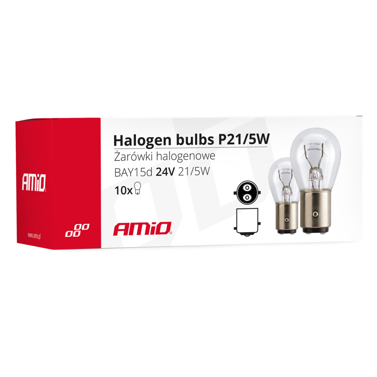 P21/5W 24V 21/5W BAY15d ΔΙΠΟΛΙΚΟ (STOP) ΑΛΟΓΟΝΟΥ ΚΟΥΤΙ 10ΤΕΜ. - Image 3